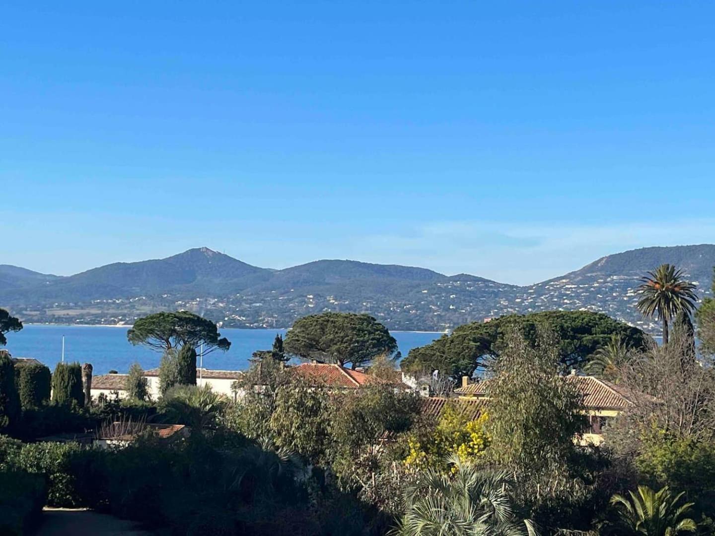 Terrasse Vue Mer - Appartement 6 Pers, 3 Chambres Et Parking A St Tropez Saint-Tropez Exterior foto