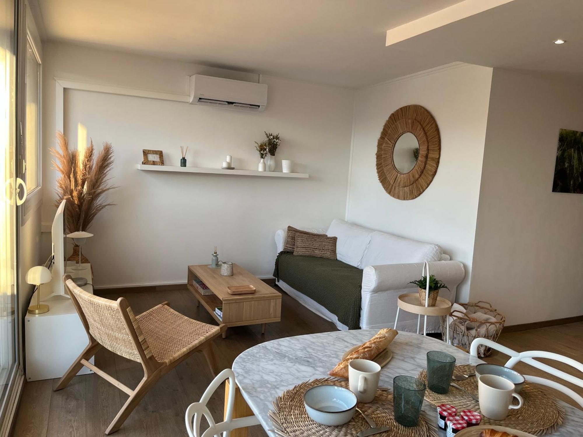 Terrasse Vue Mer - Appartement 6 Pers, 3 Chambres Et Parking A St Tropez Saint-Tropez Exterior foto